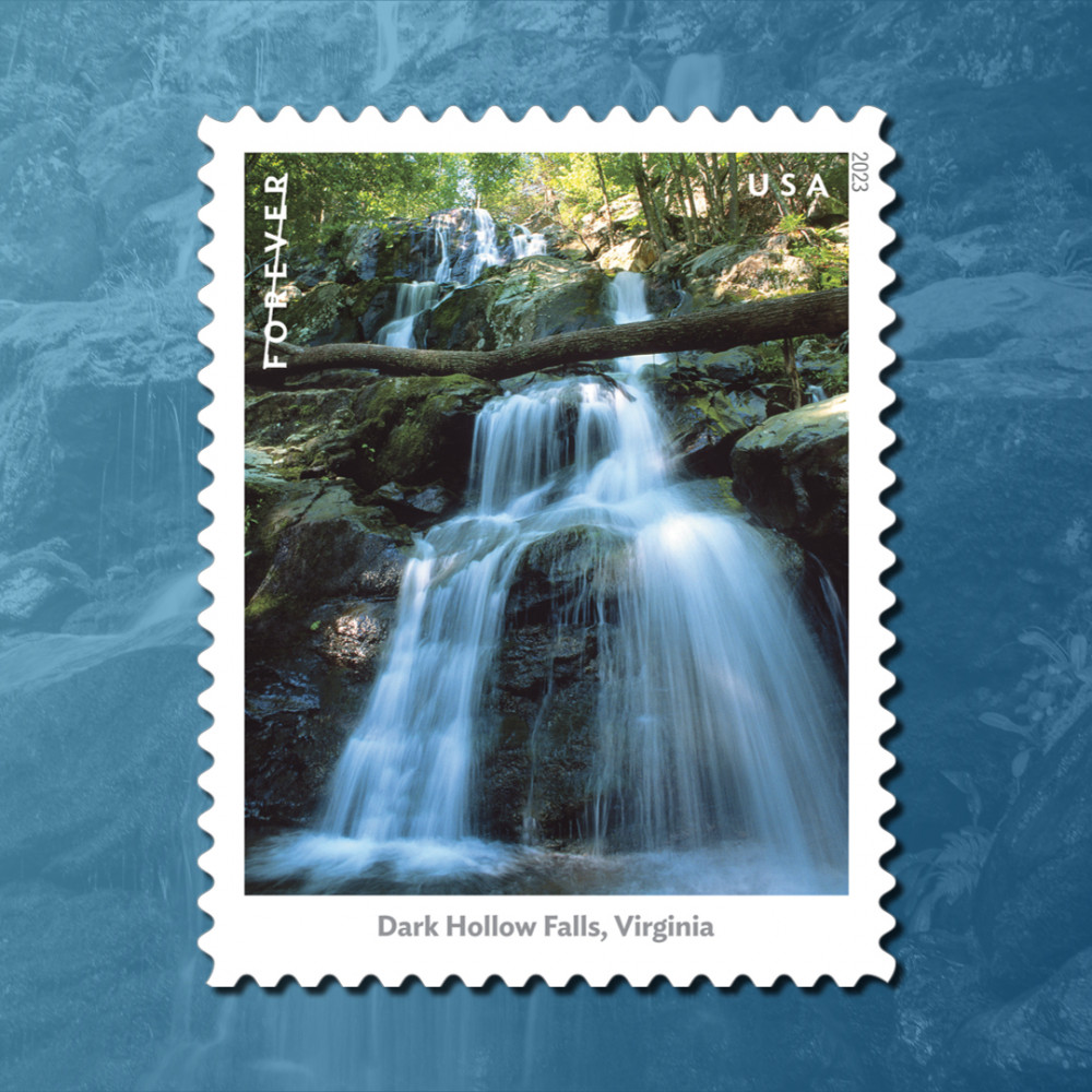 2023 Waterfalls US Forever First Class Postage Stamps