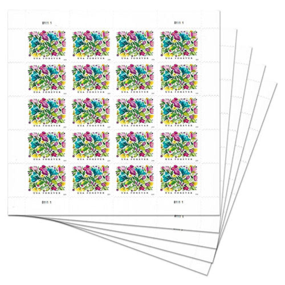 2024 USPS Celebration Blooms Forever Stamps