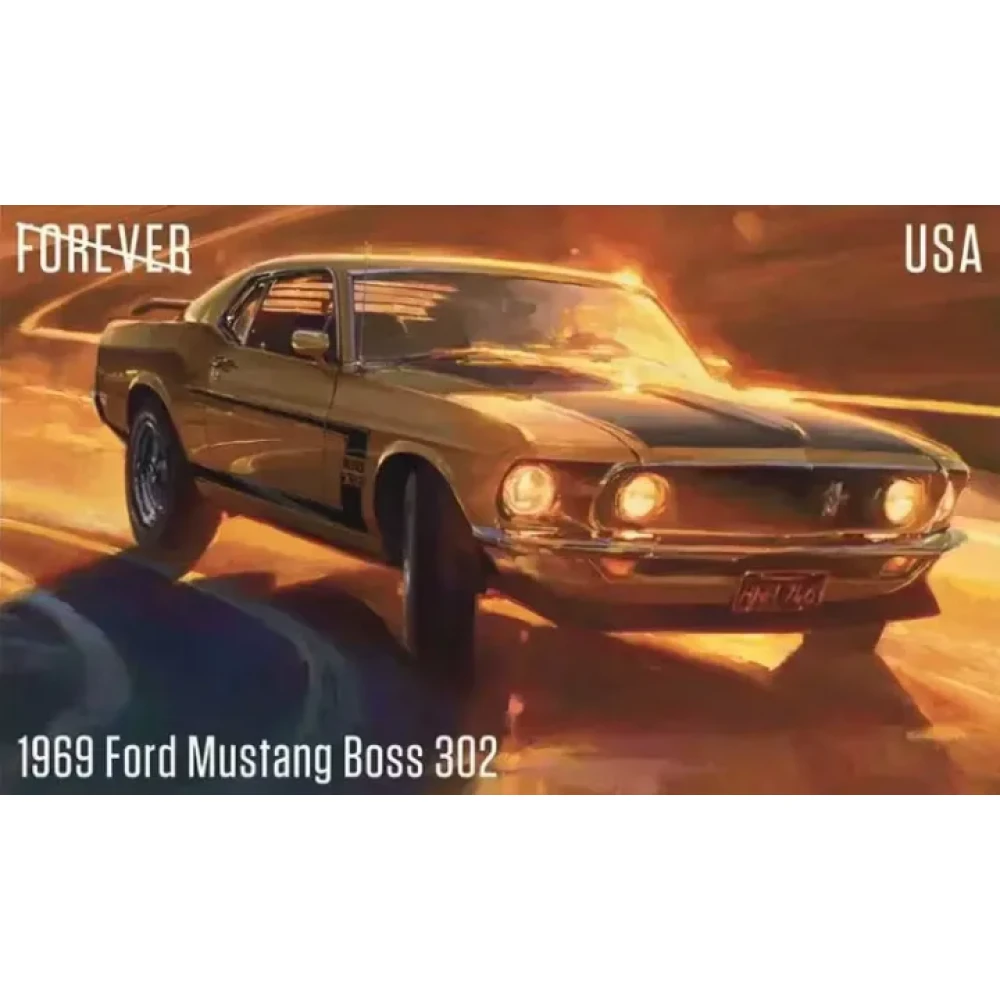2022 USPS Pony Cars Stamps