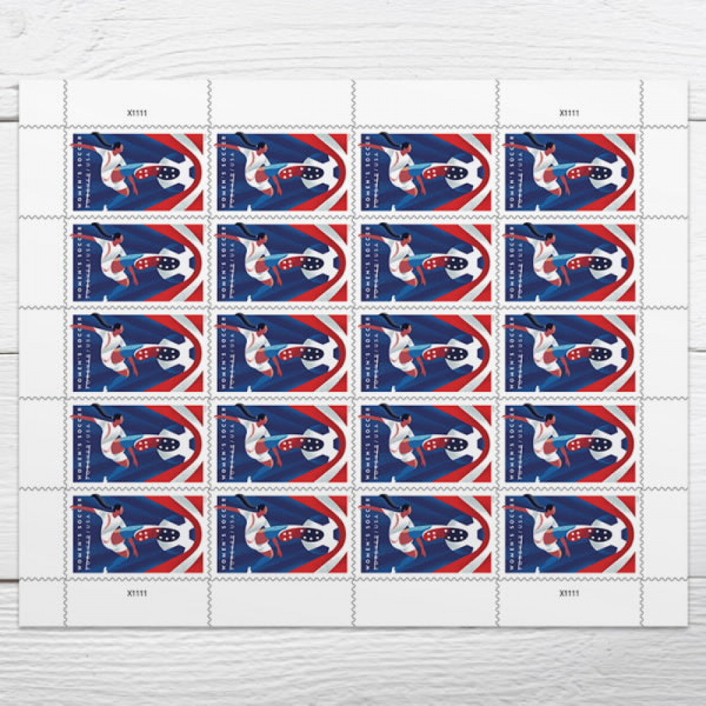 (2023) US Womens Soccer Forever Stamps