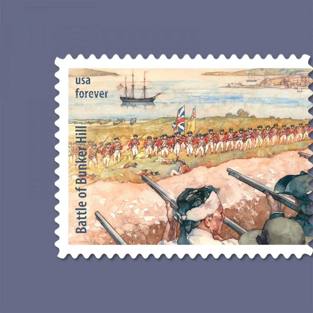 2025 Battlefields of the American Revolution Stamps Sheet of 15